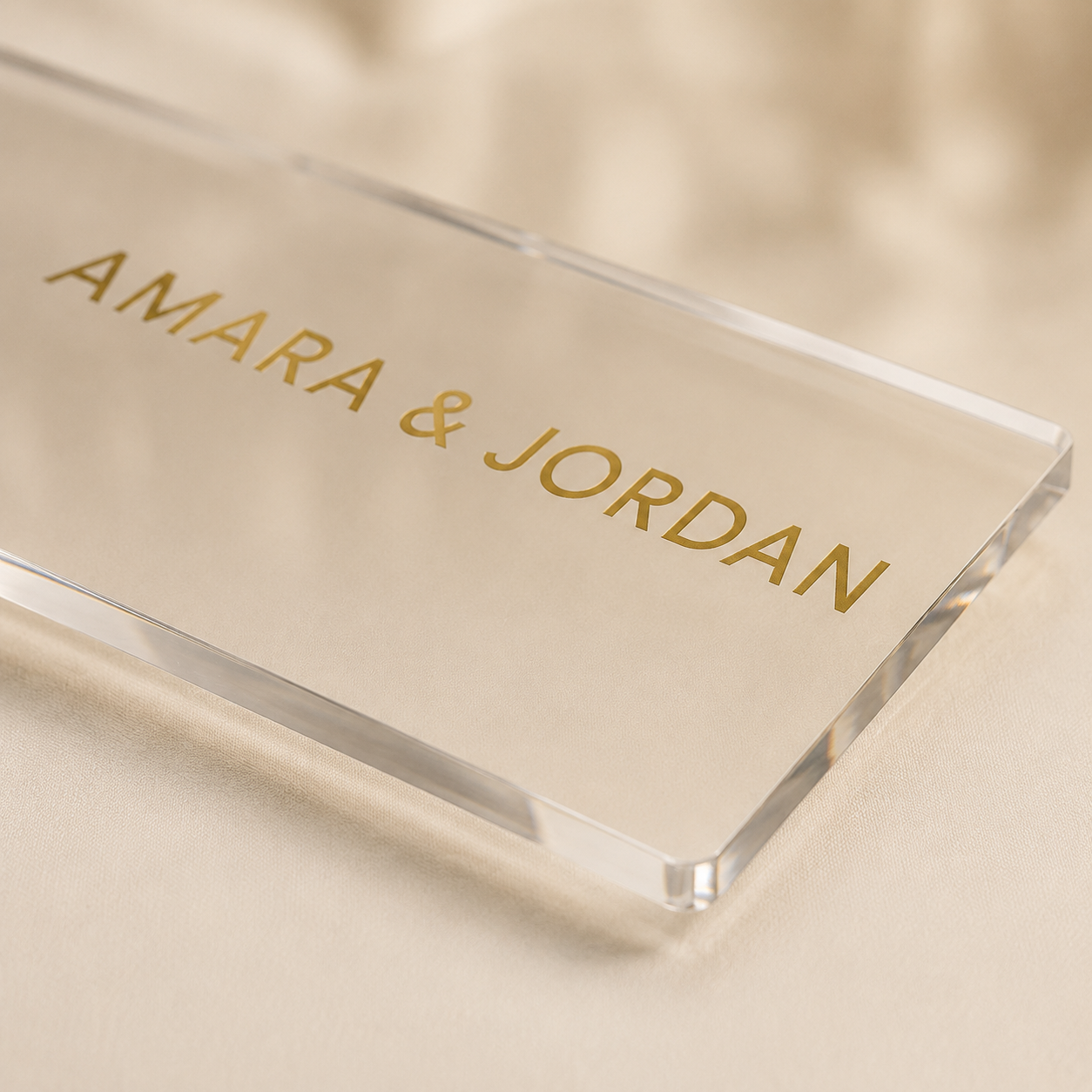 Custom Acrylic Event Signage — Weddings, Showers, Parties, Corporate Events & More