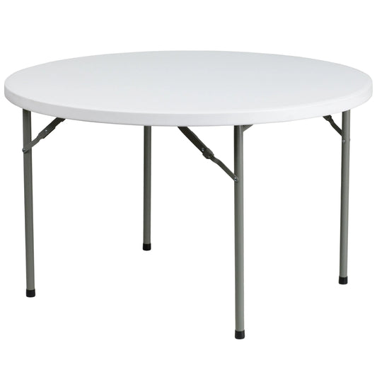 4ft Round Foldable Table — Event Rental