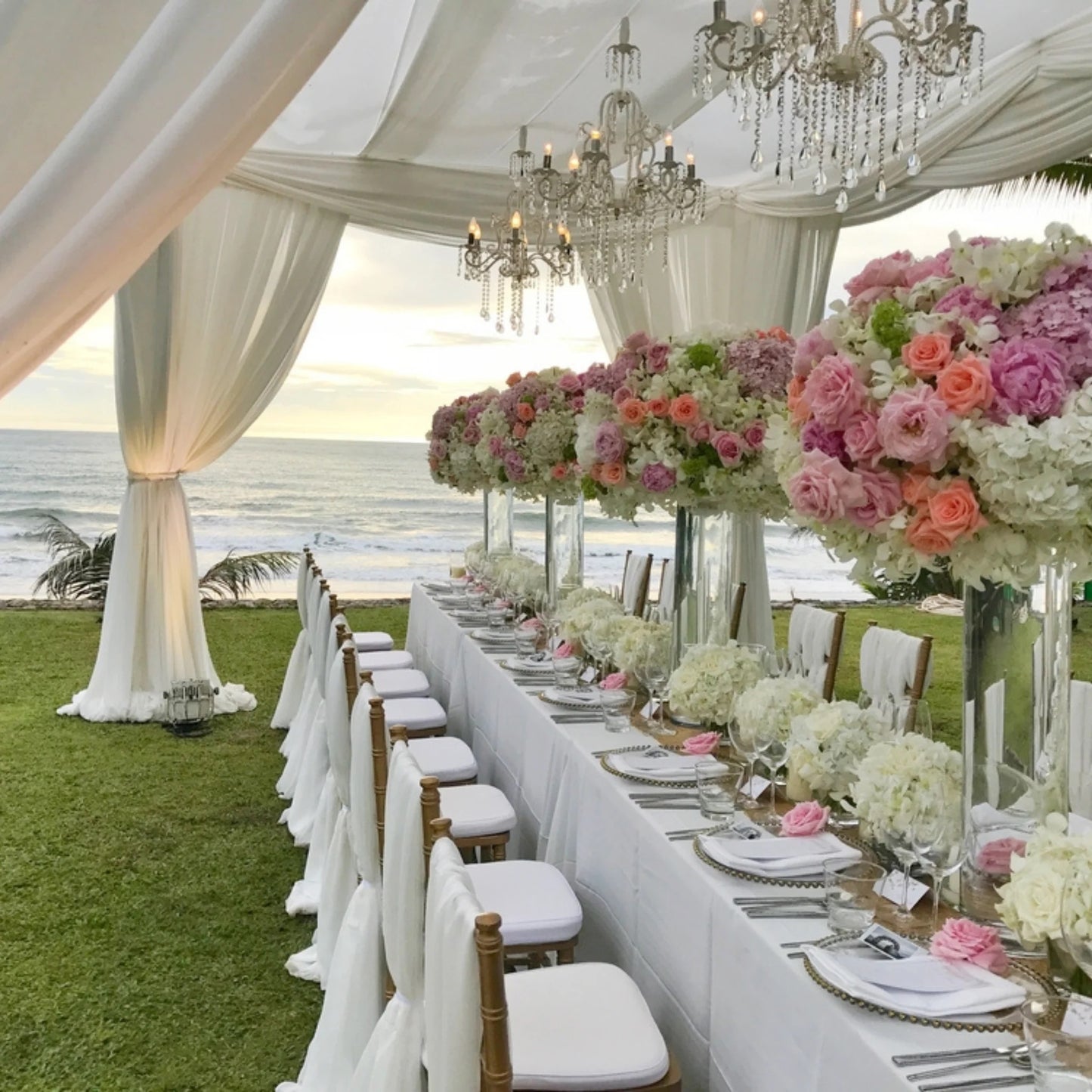 Premium Table Linen Rentals | 132 inch Round White