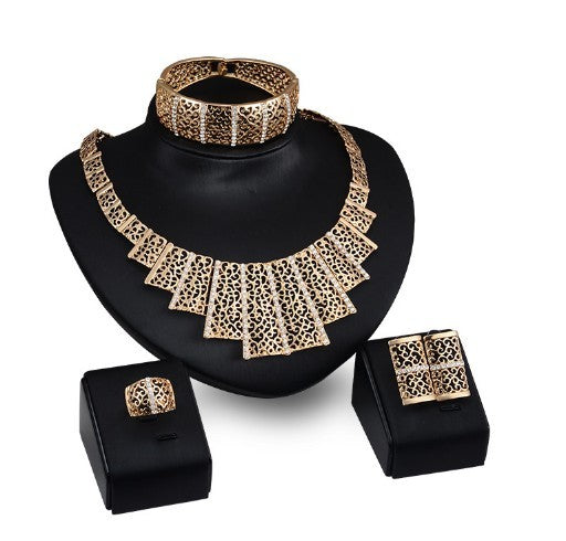 Bridal Wedding Party Jewelry Four Piece Set