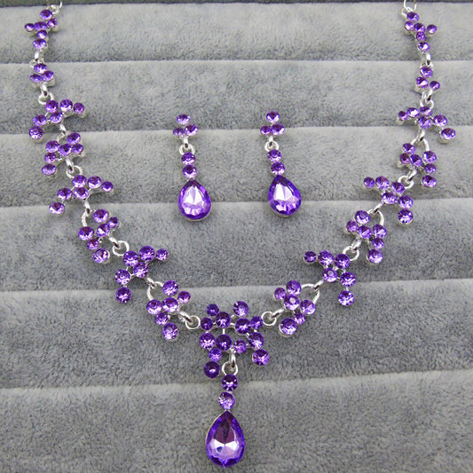 Bridal Jewelry Earring Necklace Set