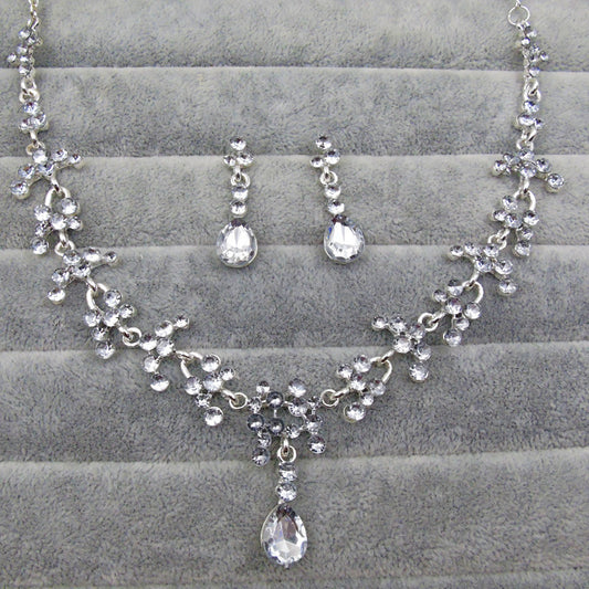 Bridal Jewelry Earring Necklace Set