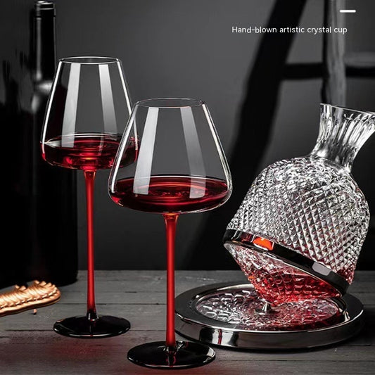 Luxury Glass Gyro Wine Decanter