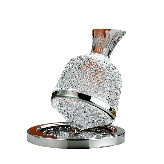 Luxury Glass Gyro Wine Decanter