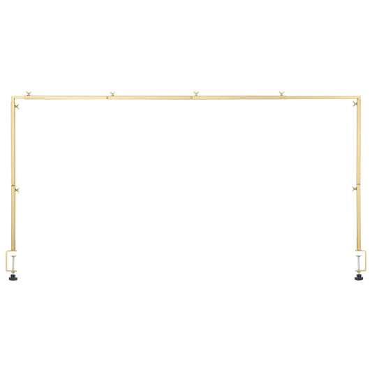Over The Table Rod Stand With Clamp Party Arch Frame Decor 28"-98" L Adjustable