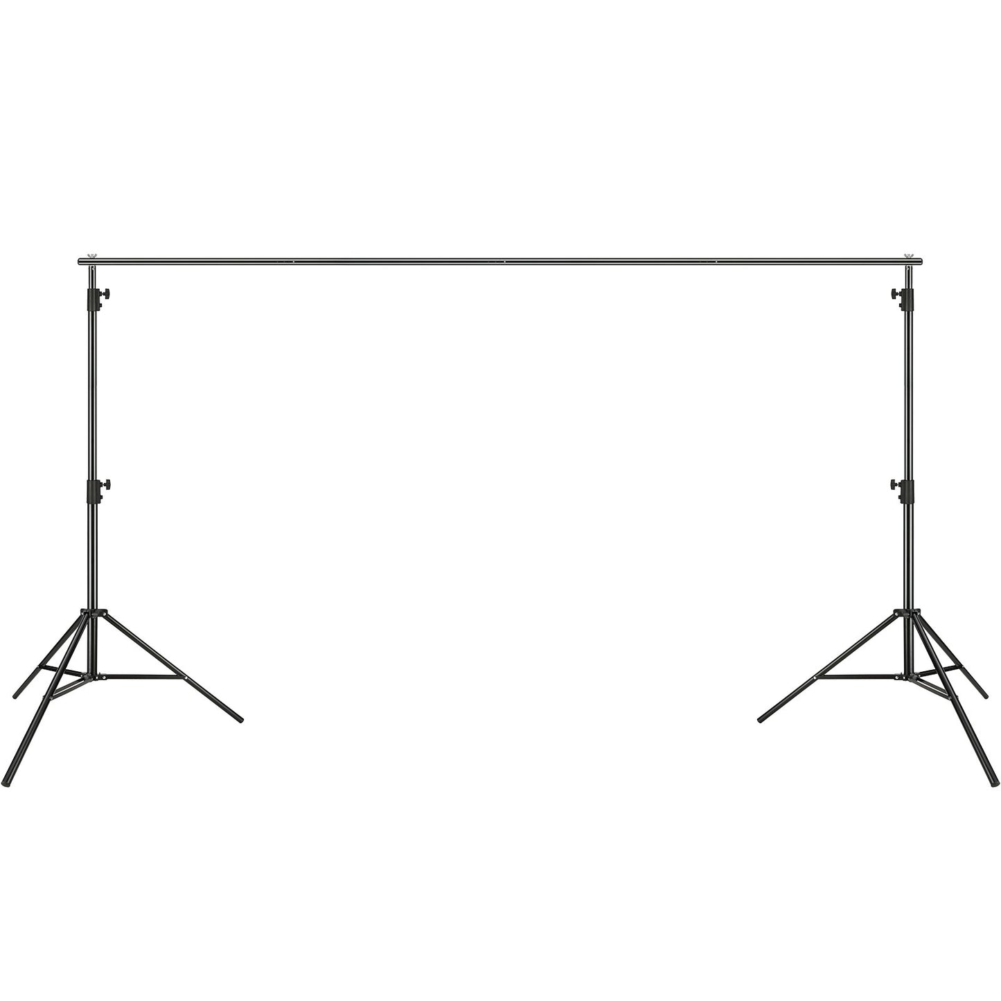 VEVOR 11.48 X 9.58 Ft Heavy Duty Backdrop Stand, Height Adjustable Photography Backdrop Stand, Background Support System With 6 Clamps And A Carry Bag, For Party, Wedding, Display, Photo