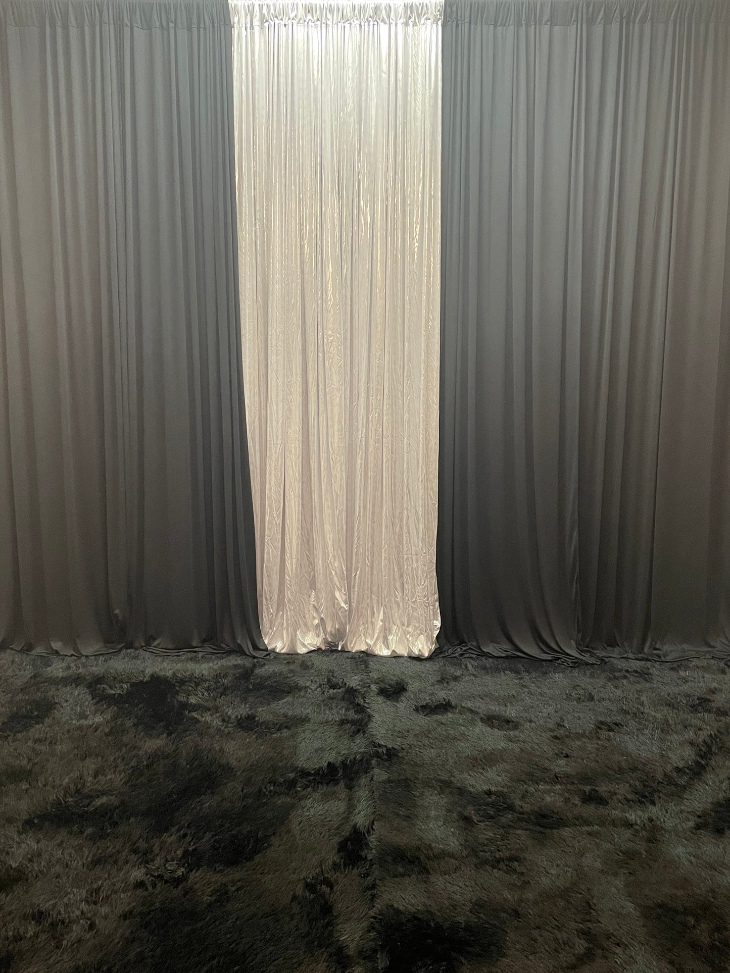 Straight Fall Pipe & Drape — Backdrop Rental | 6 hour Rental