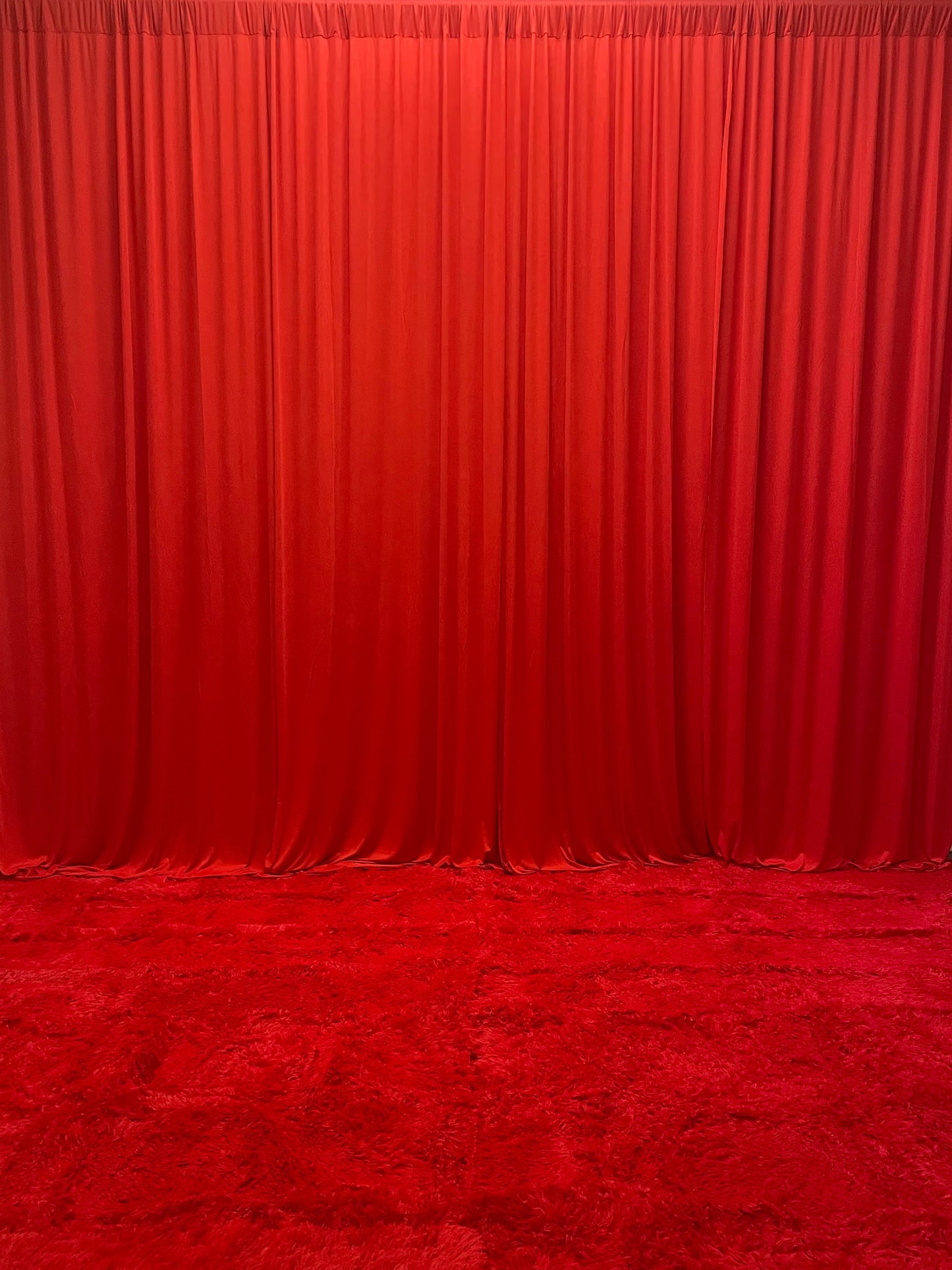 Straight Fall Pipe & Drape — Backdrop Rental | 6 hour Rental