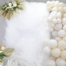 Faux Pampas Wall Backdrop Rental – 8ft x 4ft | Creole Luxe