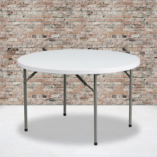 4ft Round Foldable Table — Event Rental
