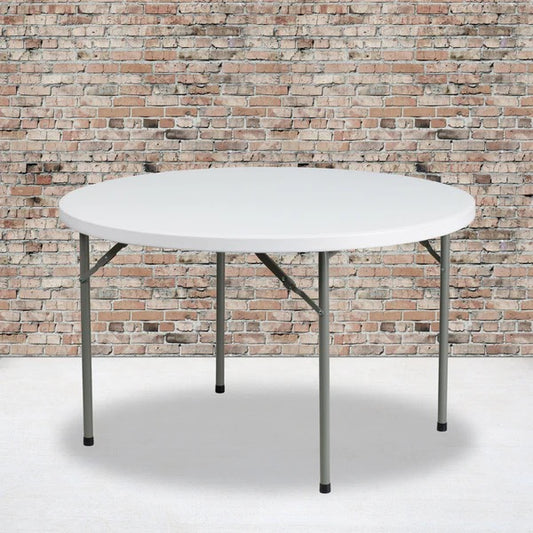 4ft Round Foldable Table — Event Rental