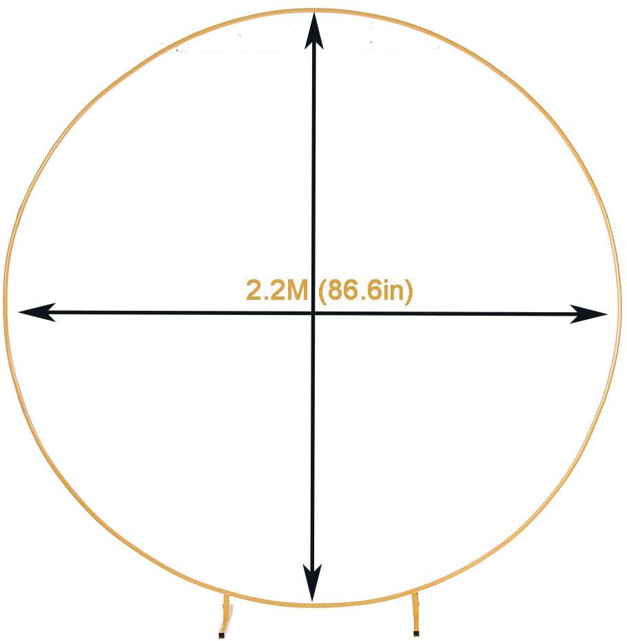 Iron Ring Balloon Arch Bracket Set