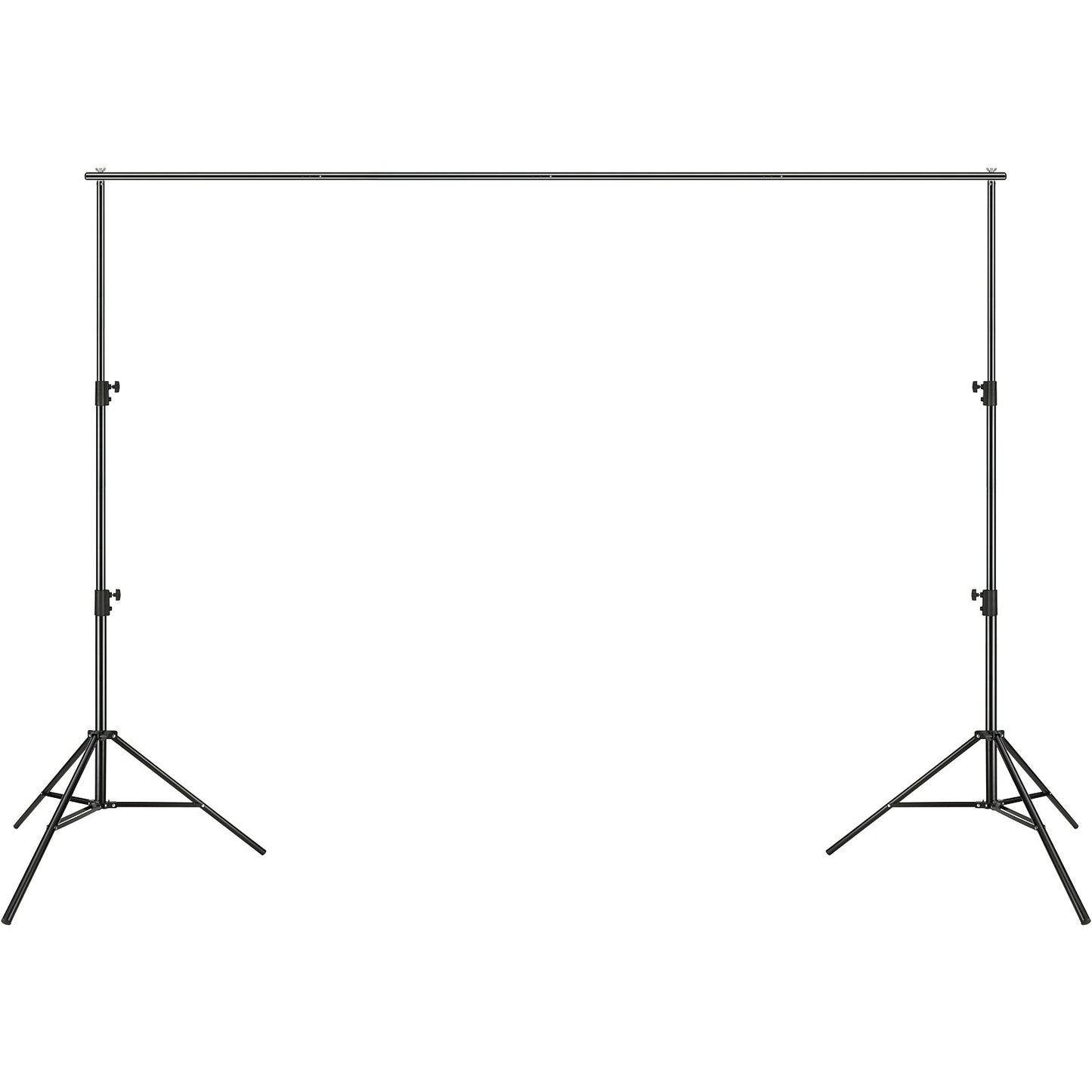 VEVOR 11.48 X 9.58 Ft Heavy Duty Backdrop Stand, Height Adjustable Photography Backdrop Stand, Background Support System With 6 Clamps And A Carry Bag, For Party, Wedding, Display, Photo
