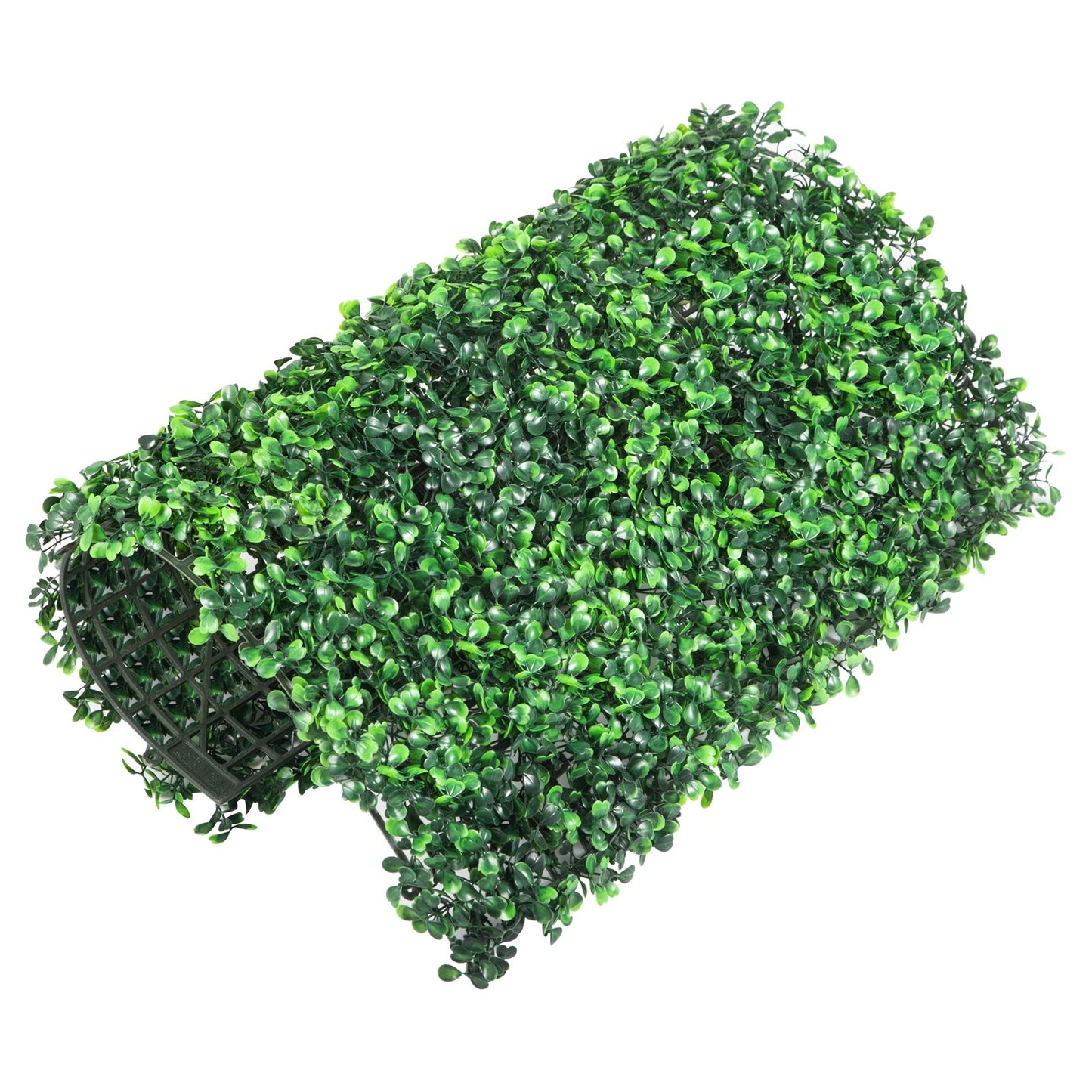 Artificial Boxwood Panel UV 24pcs Boxwood Hedge Wall Panels Artificial Grass Wall  Green Grass Wall Fake Hedge For Decor Privacy Fence Indoor Outdoor Garden