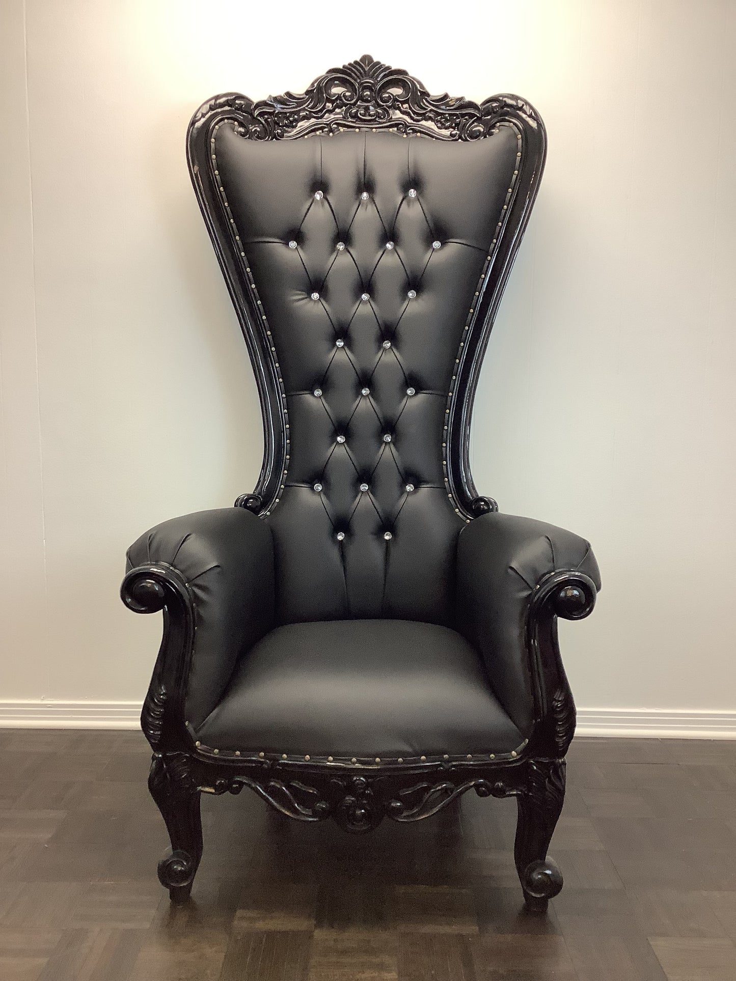 A1-Black High Back Chair Rental