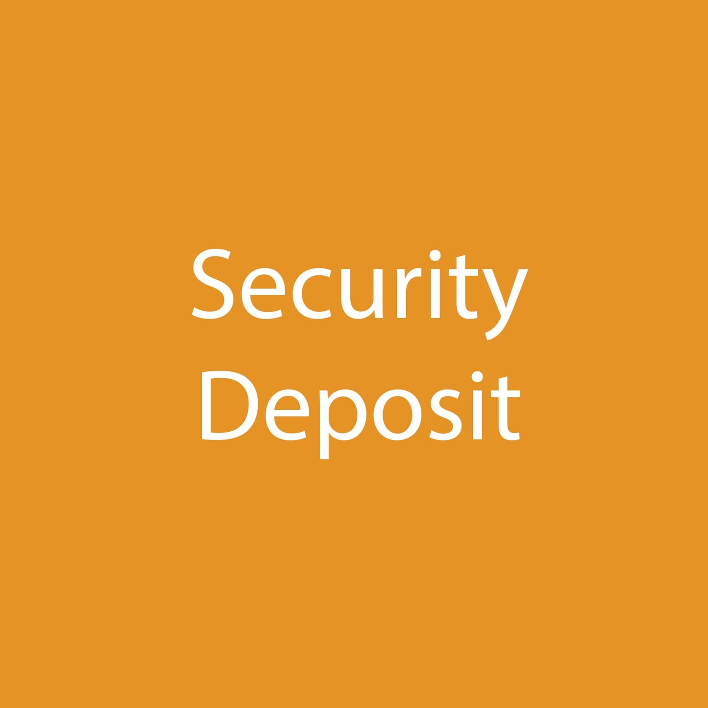 Creole Luxe LLC-Security/Damage Deposit